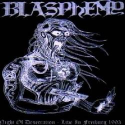 Blasphemy (CAN) : Night of Desecration - Live in Freiburg 1993